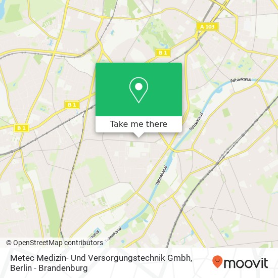 Metec Medizin- Und Versorgungstechnik Gmbh map