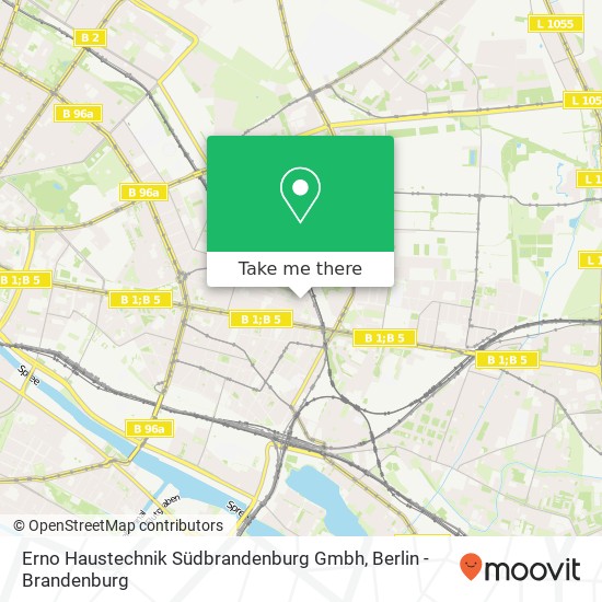 Erno Haustechnik Südbrandenburg Gmbh map