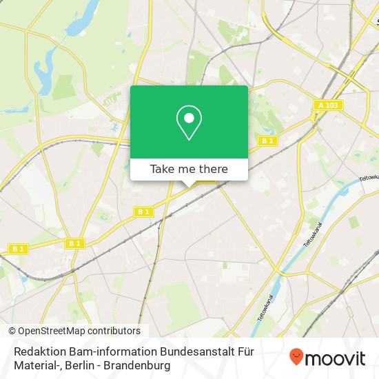 Redaktion Bam-information Bundesanstalt Für Material- map