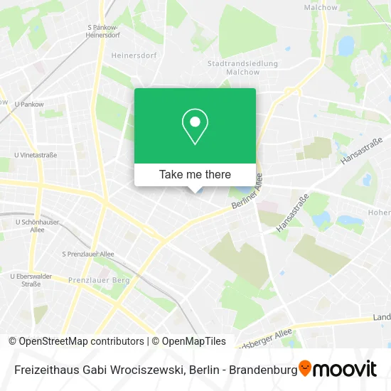 Карта Freizeithaus Gabi Wrociszewski