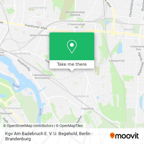Kgv Am Badebruch E. V. U. Begehold map