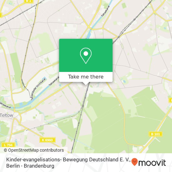 Kinder-evangelisations- Bewegung Deutschland E. V. map