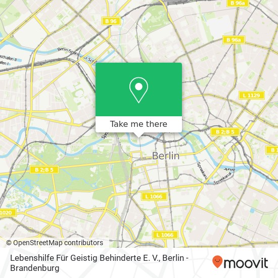 Lebenshilfe Für Geistig Behinderte E. V. map