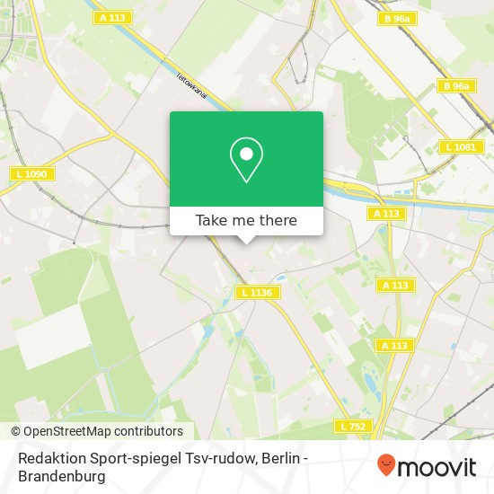 Redaktion Sport-spiegel Tsv-rudow map