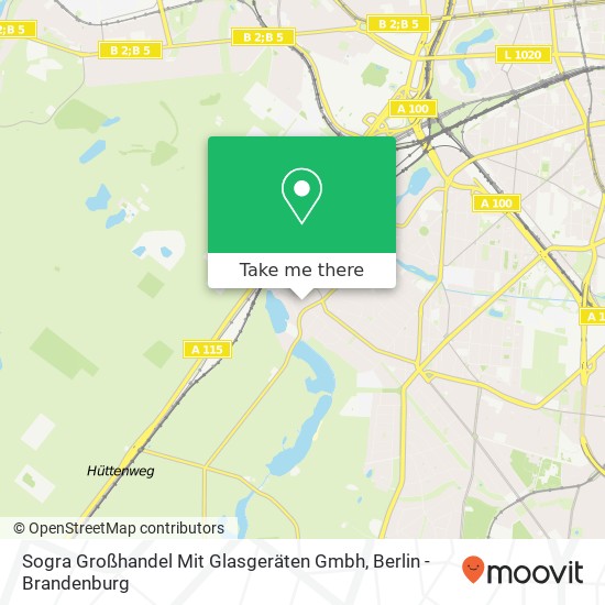 Sogra Großhandel Mit Glasgeräten Gmbh map