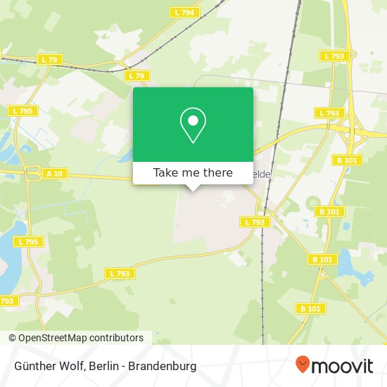 Günther Wolf map