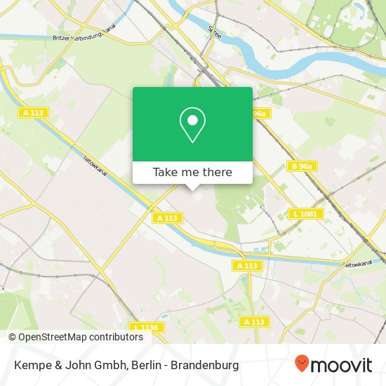 Kempe & John Gmbh map