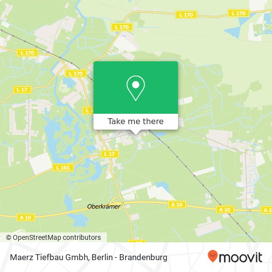 Карта Maerz Tiefbau Gmbh