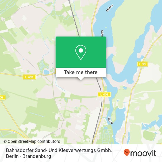 Bahnsdorfer Sand- Und Kiesverwertungs Gmbh map