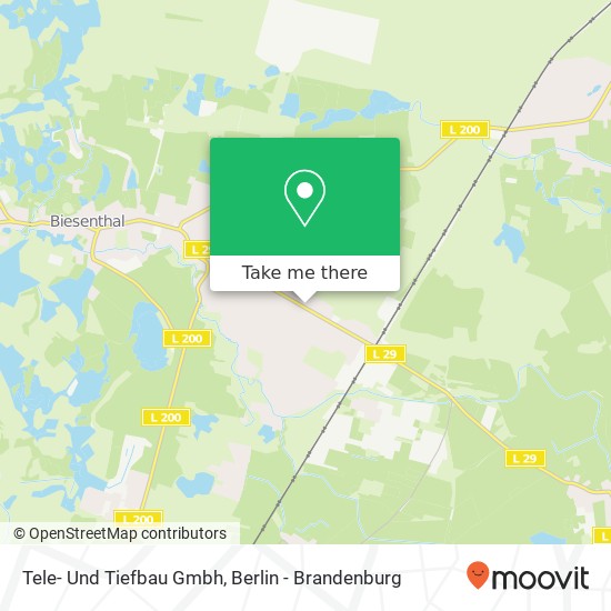 Tele- Und Tiefbau Gmbh map
