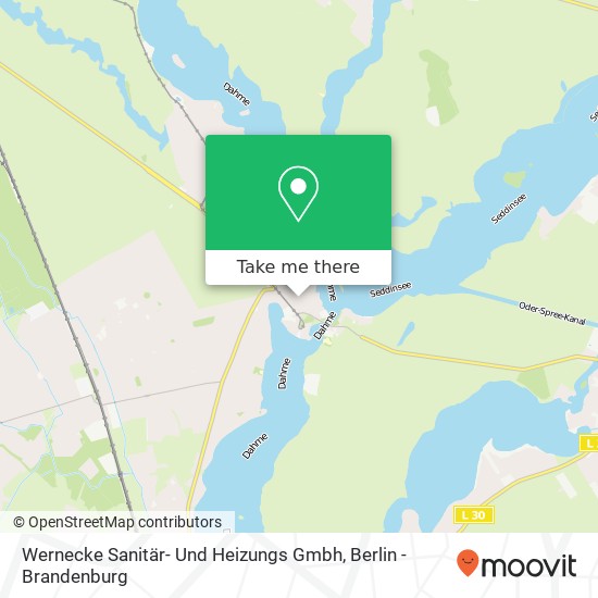 Карта Wernecke Sanitär- Und Heizungs Gmbh