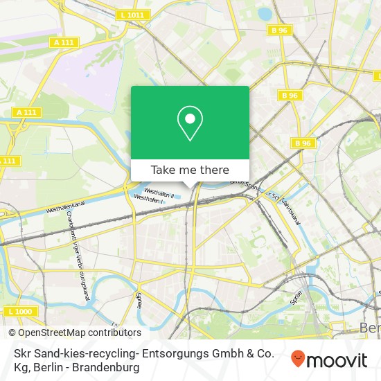 Skr Sand-kies-recycling- Entsorgungs Gmbh & Co. Kg map