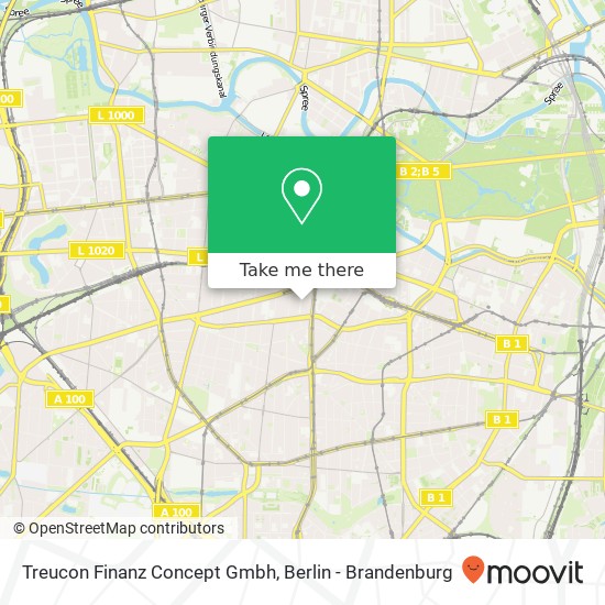 Treucon Finanz Concept Gmbh map