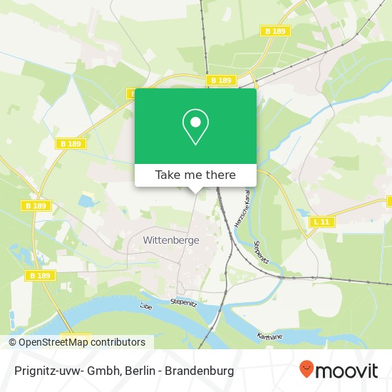 Карта Prignitz-uvw- Gmbh