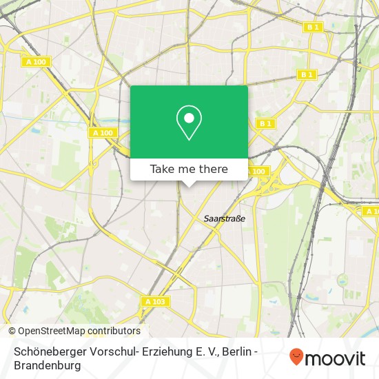 Schöneberger Vorschul- Erziehung E. V. map