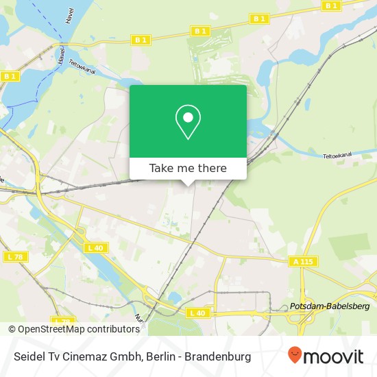 Seidel Tv Cinemaz Gmbh map