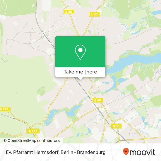 Ev. Pfarramt Hermsdorf map