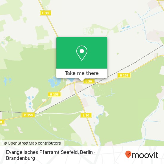 Evangelisches Pfarramt Seefeld map