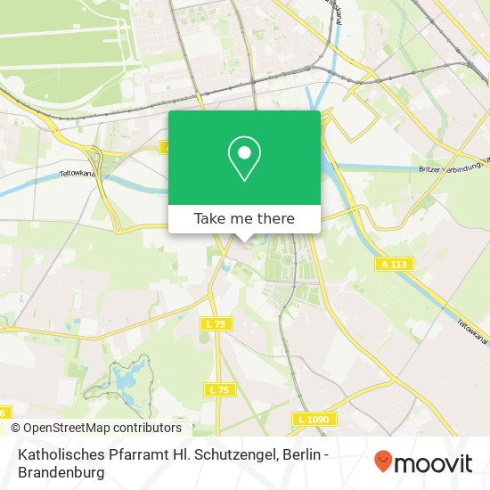 Katholisches Pfarramt Hl. Schutzengel map
