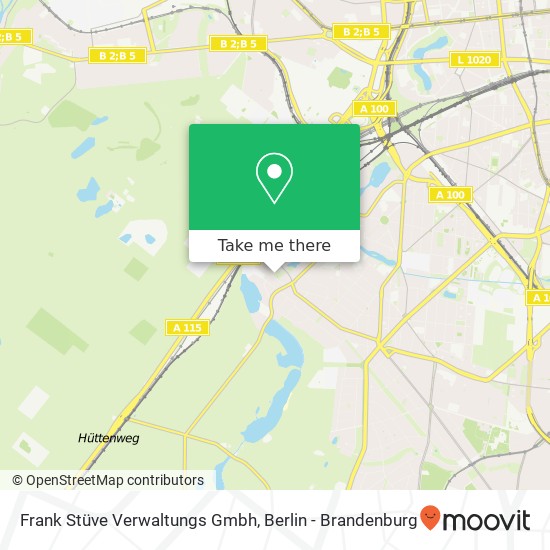 Frank Stüve Verwaltungs Gmbh map