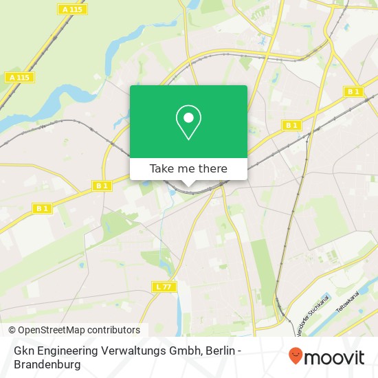 Карта Gkn Engineering Verwaltungs Gmbh