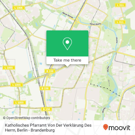 Katholisches Pfarramt Von Der Verklärung Des Herrn map