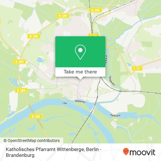 Katholisches Pfarramt Wittenberge map