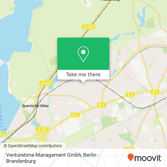 Venturetime Management Gmbh map
