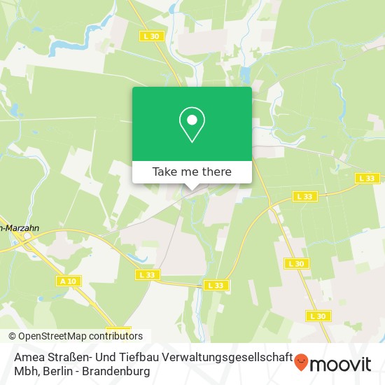 Карта Amea Straßen- Und Tiefbau Verwaltungsgesellschaft Mbh