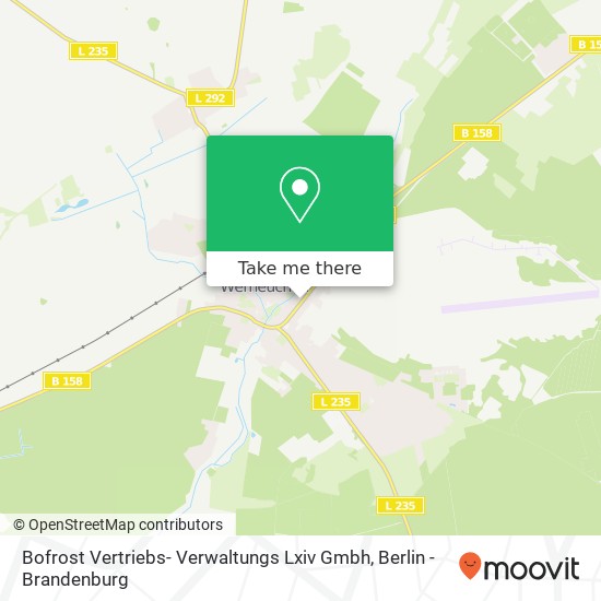 Bofrost Vertriebs- Verwaltungs Lxiv Gmbh map
