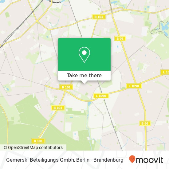 Gemerski Beteiligungs Gmbh map