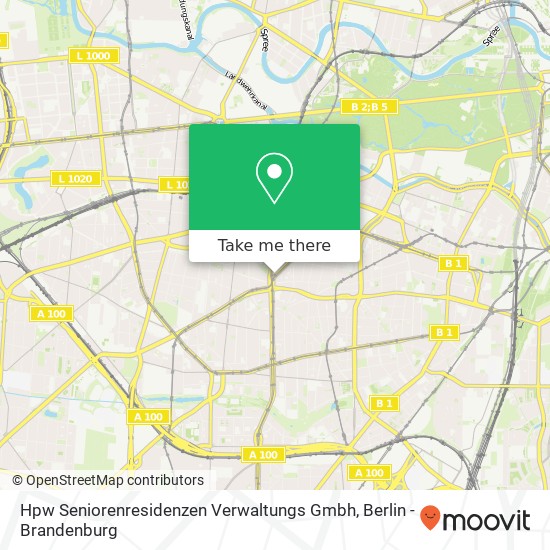 Hpw Seniorenresidenzen Verwaltungs Gmbh map