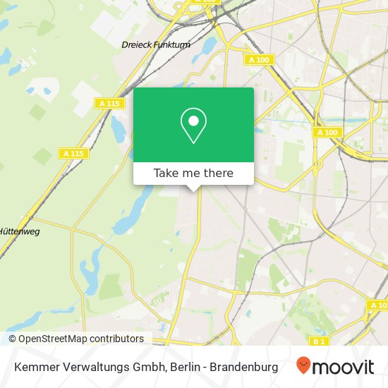 Kemmer Verwaltungs Gmbh map