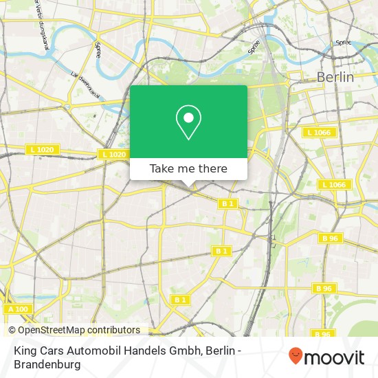King Cars Automobil Handels Gmbh map