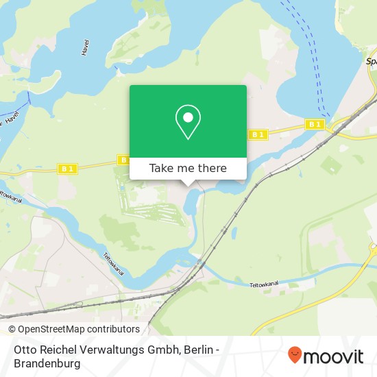 Otto Reichel Verwaltungs Gmbh map