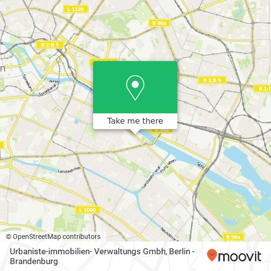 Urbaniste-immobilien- Verwaltungs Gmbh map