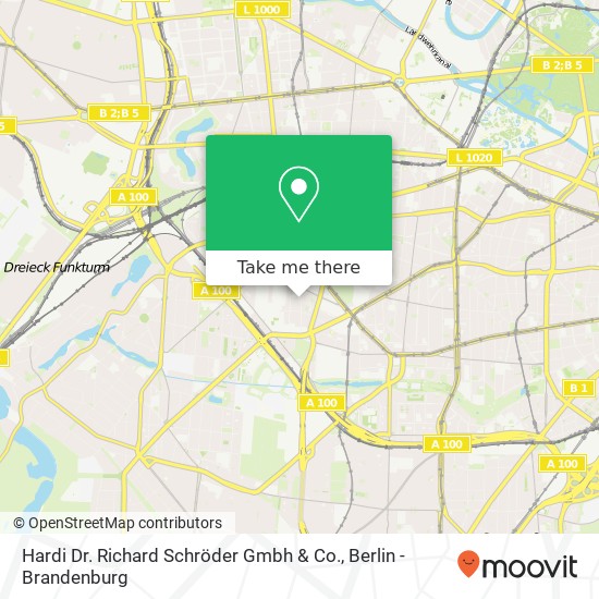 Hardi Dr. Richard Schröder Gmbh & Co. map