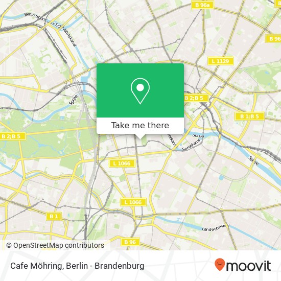 Cafe Möhring map