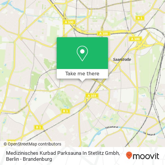 Medizinisches Kurbad Parksauna In Stetlitz Gmbh map