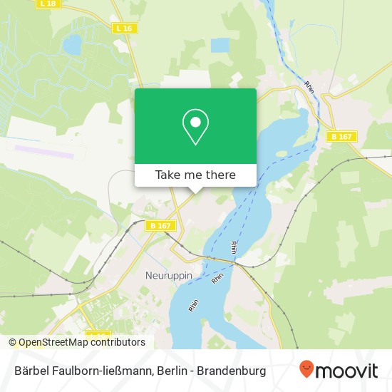 Bärbel Faulborn-ließmann map