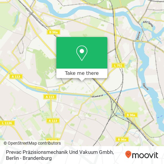 Prevac Präzisionsmechanik Und Vakuum Gmbh map