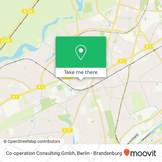 Co-operation Consulting Gmbh map