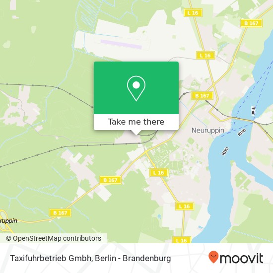 Taxifuhrbetrieb Gmbh map