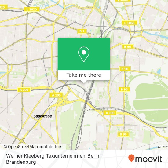 Werner Kleeberg Taxiunternehmen map