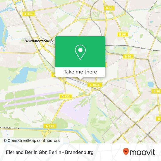 Eierland Berlin Gbr map