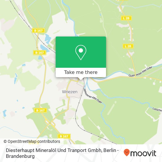 Diesterhaupt Mineralöl Und Tranport Gmbh map