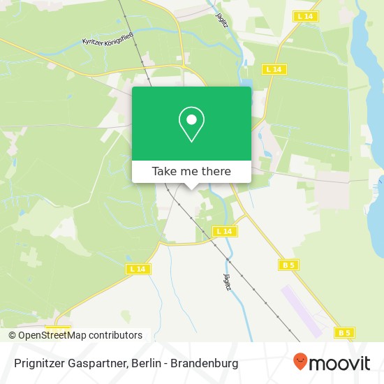 Prignitzer Gaspartner map