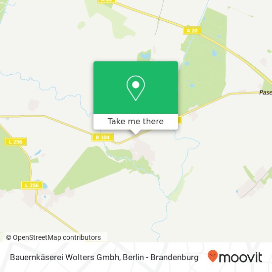 Карта Bauernkäserei Wolters Gmbh