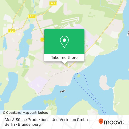 Mai & Söhne Produktions- Und Vertriebs Gmbh map