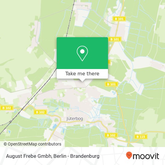 August Frebe Gmbh map